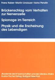 Cover of: Brückenschlag vom Verhalten zur Nervenzelle