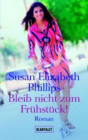 Cover of: Bleib nicht zum Frühstück.