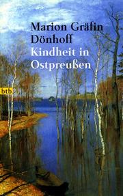 Cover of: Kindheit in Ostpreußen.