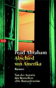 Cover of: Abschied von Amerika.