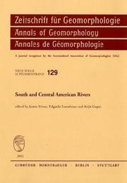 Cover of: South and Central American rivers