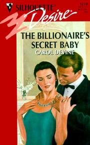 Cover of: The Billionaire's Secret Baby