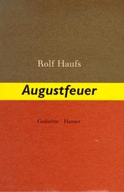 Cover of: Augustfeuer: Gedichte