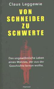 Cover of: Von Schneider zu Schwerte by Claus Leggewie