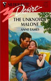 Cover of: Unknown Malone (Montana Malones)