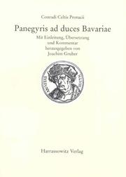 Cover of: Panegyris ad duces Bavariae