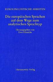 Cover of: Die europäischen Sprachen auf dem Wege zum analytischen Sprachtyp