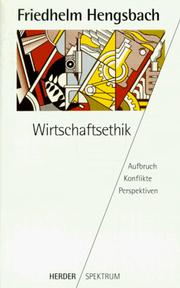 Cover of: Wirtschaftsethik by Friedhelm Hengsbach