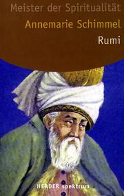 Cover of: Rumi. by Annemarie Schimmel