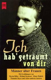 Front cover of Ich hab' geträumt von dir by Unknown
