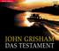 Cover of: Das Testament. 5 CDs.