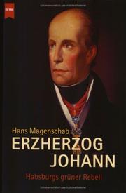 Cover of: Erzherzog Johann.