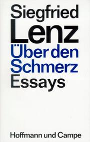 Cover of: Über den Schmerz: Essays