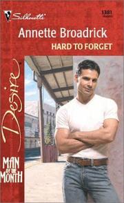 Cover of: Hard to Forget