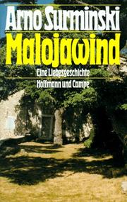 Cover of: Malojawind: eine Liebesgeschichte