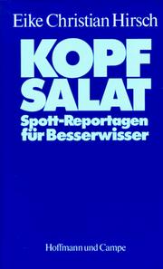 Cover of: Kopfsalat: Spott-Reportagen für Besserwisser