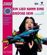 Cover of: Ein Lied kann eine Brücke sein by Jan Feddersen