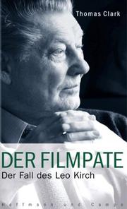 Cover of: Der Filmpate by Thomas Clark