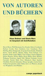 Cover of: Von Autoren und Büchern: Gespräche mit Schriftstellern