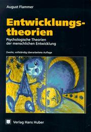 Cover of: Entwicklungstheorien. Psychologische Theorien der menschlichen Entwicklung.