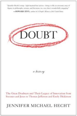 Doubt: A History by Jennifer Michael Hecht