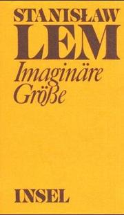 Cover of: Imaginäre Grösse by Stanisław Lem