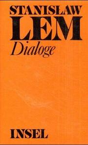 Cover of: Dialoge by Stanisław Lem