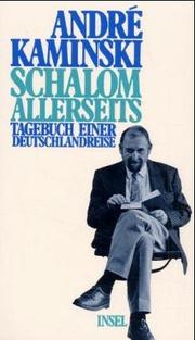 Cover of: Schalom allerseits: Tagebuch einer Deutschlandreise