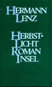 Cover of: Herbstlicht: Roman