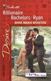 Cover of: Billionaire Bachelors: Ryan (The Baby Bank) (Silhouette Desire, No. 1413)