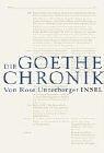 Cover of: Die Goethe-Chronik