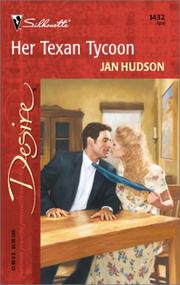 Cover of: Her Texan Tycoon (Silhoutte Desire, No. 1432)