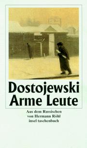 Cover of: Arme Leute. by Фёдор Михайлович Достоевский