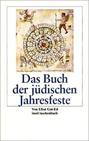 Cover of: Das Buch der jüdischen Jahresfeste.