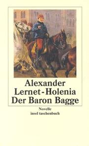 Cover of: Der Baron Bagge
