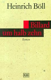 Cover of: Billard Um Hall Zehn