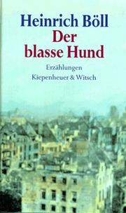 Cover of: Der blasse Hund: Erzählungen