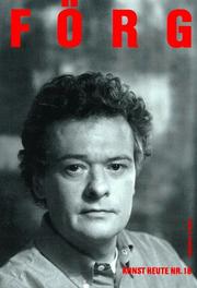 Cover of: Günther Förg im Gespräch mit Siegfried Gohr. by Günther Förg - 2207021-M