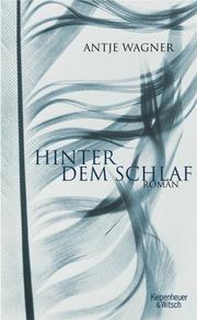 Cover of: Hinter dem Schlaf: Roman