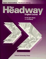 Cover of: New Headway English Course, Upper-Intermediate, Workbook, with Key
