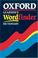 Cover of: Oxford Learner's Wordfinder Dictionary.