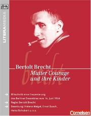 Cover of: Mutter Courage und ihre Kinder, 2 Cassetten