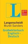 Cover of: Langenscheidts Großwörterbuch Englisch -- Deutsch (Muret-Sanders)