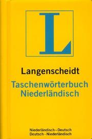 Cover of: Langenscheidts Taschenwörterbuch, Niederländisch