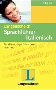 Langenscheidts Sprachführer, Italienisch by Marie-France Cecchini