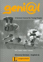 Cover of: Geni@l: A German Course For Young People: Glossary German-English A1