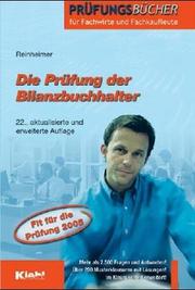 Cover of: Die Prüfung der Bilanzbuchhalter. (Lernmaterialien)