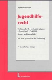 Cover of: Jugendhilferecht.