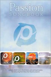Passion Songbook by Hal Leonard Corp.