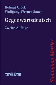 Cover of: Gegenwartsdeutsch